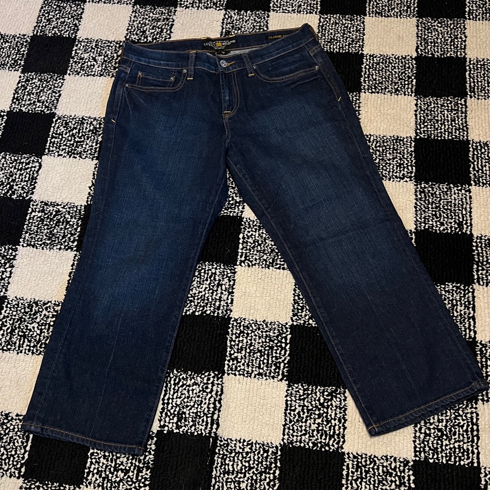 Lucky Brand Classic Cropped Riders - Picture 2 of 8